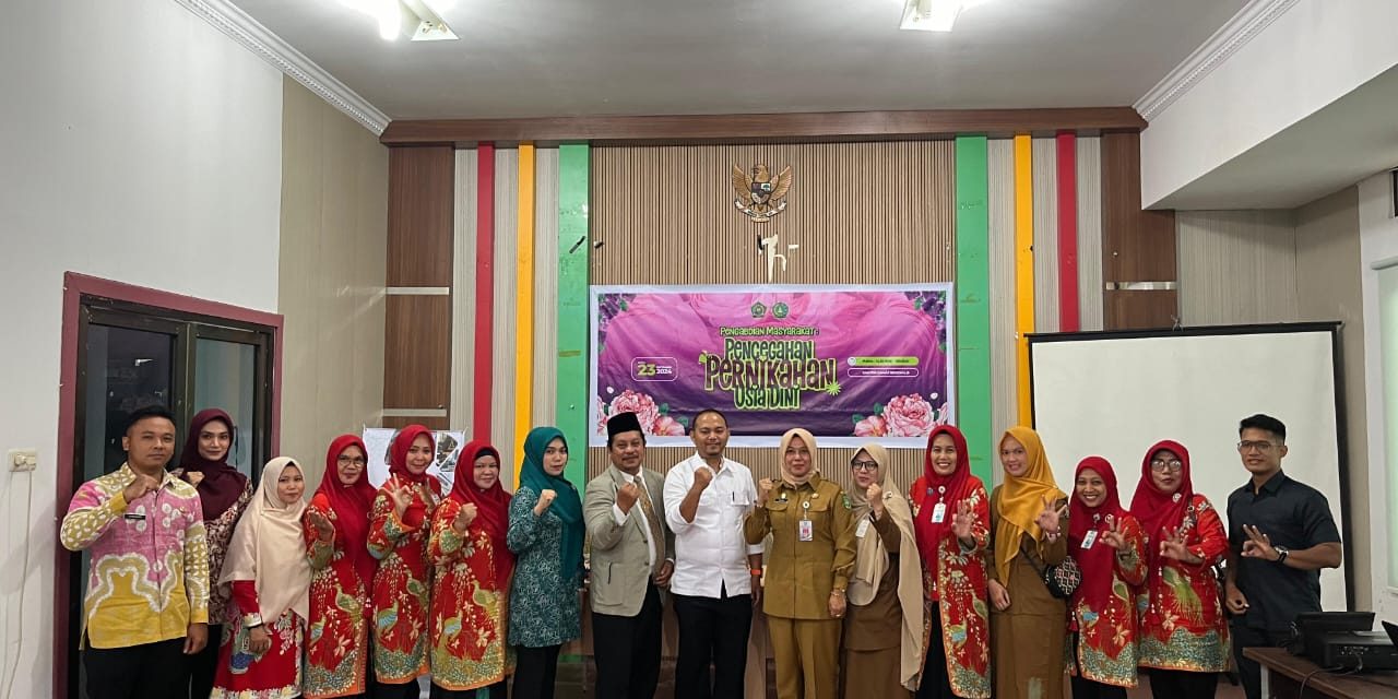 Dosen STAIN Bengkalis Bekerjasama DPPPA Kab. Bengkalis Masyarakat Bahas Pencegahan Pernikahan Usia Dini (1)