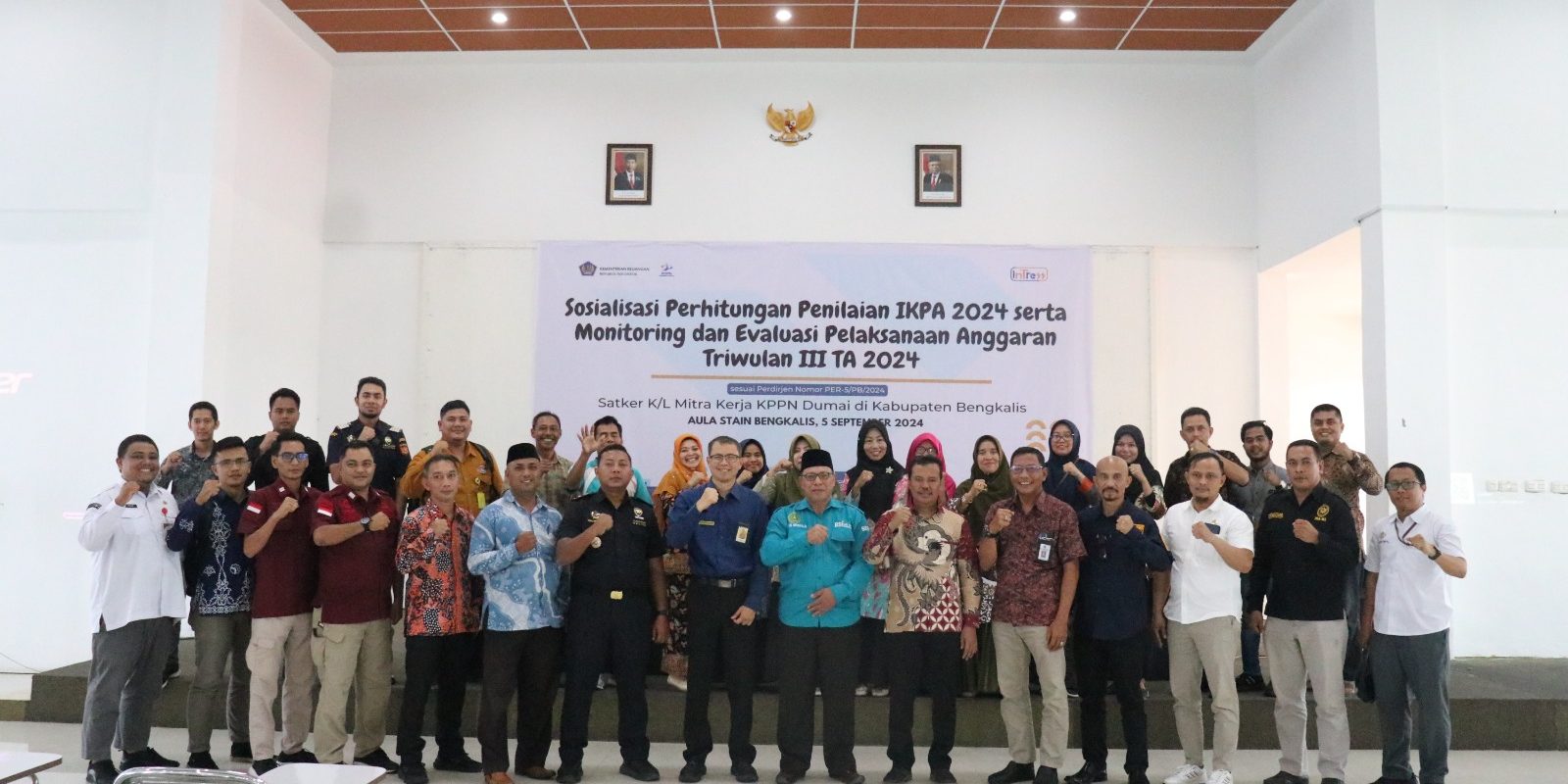 Hadir di STAIN Bengkalis, KPPN Dumai Taja Sosialisasi Perhitungan Penilaian IKPA 2024 serta Monitoring dan Evaluasi Pelaksanaan Anggaran Triwulan III TA 2024 (5)