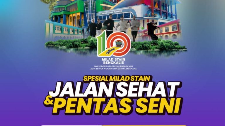Jalan Santai, Penanaman Pohon, Bazar UMKM, dan Sholawatan akan Semarakkan Milad ke-10 STAIN Bengkalis, (4)
