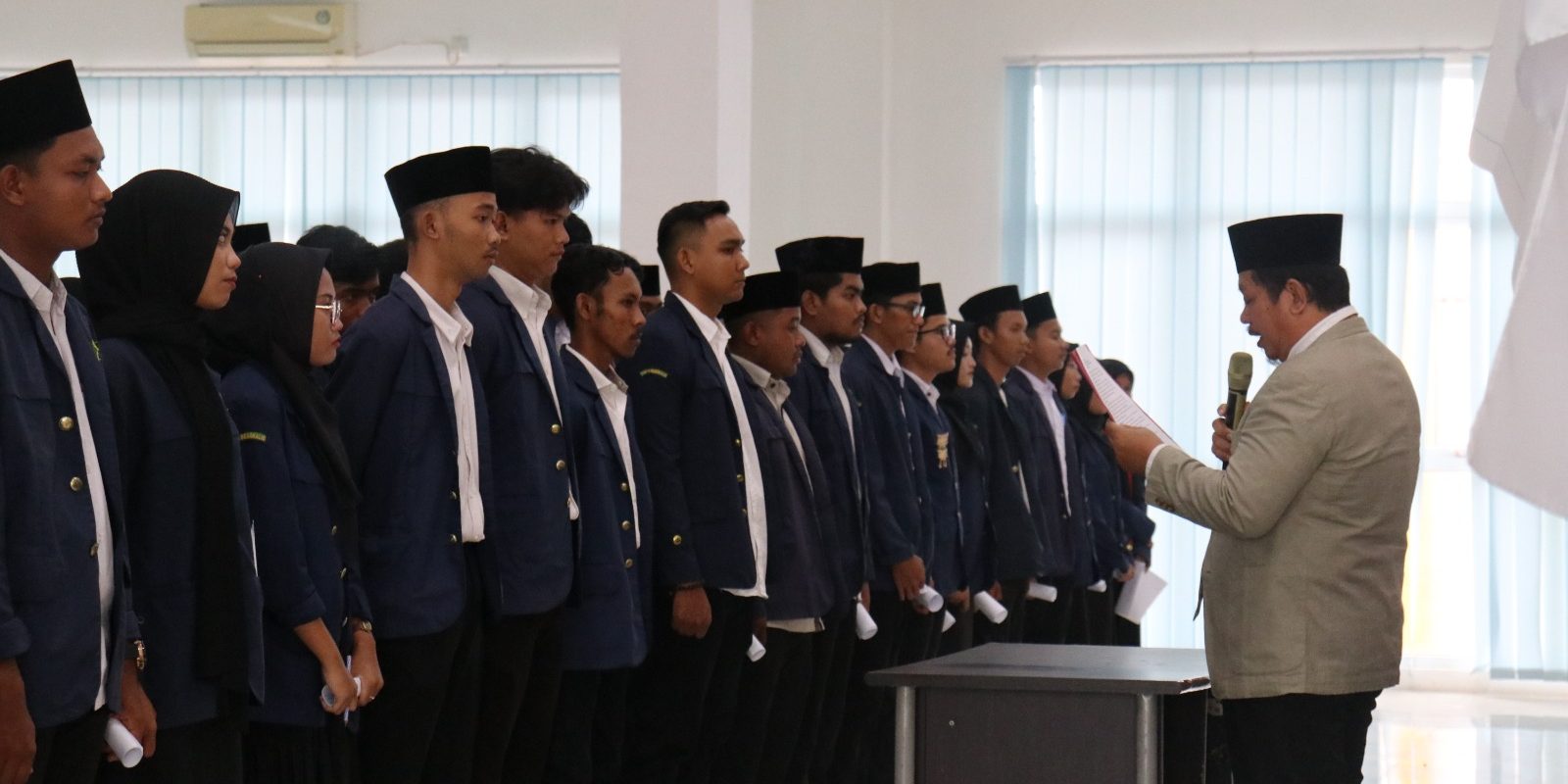Pelantikan Serentak 24 Organisasi Kemahasiswaan STAIN Bengkalis Periode 20242025 (1)