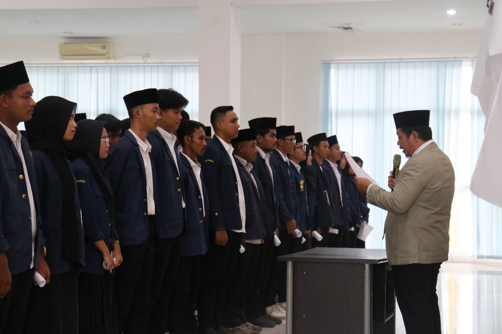 Pelantikan Serentak 24 Organisasi Kemahasiswaan STAIN Bengkalis Periode 20242025 (1)