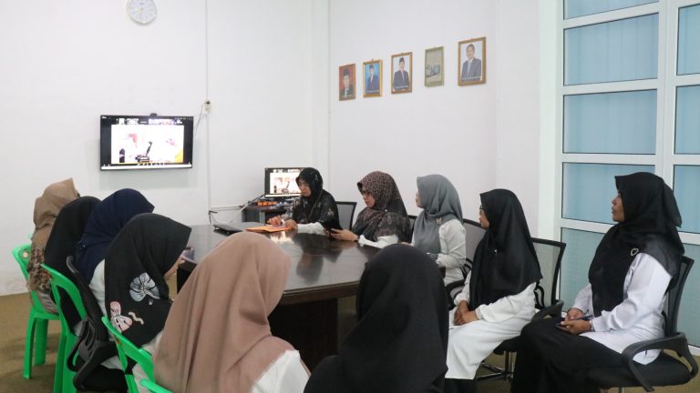 DWP STAIN Bengkalis Hadiri Pengajian Bulanan Dharma Wanita Persatuan Kementerian Agama RI Melalui Zoom Meeting