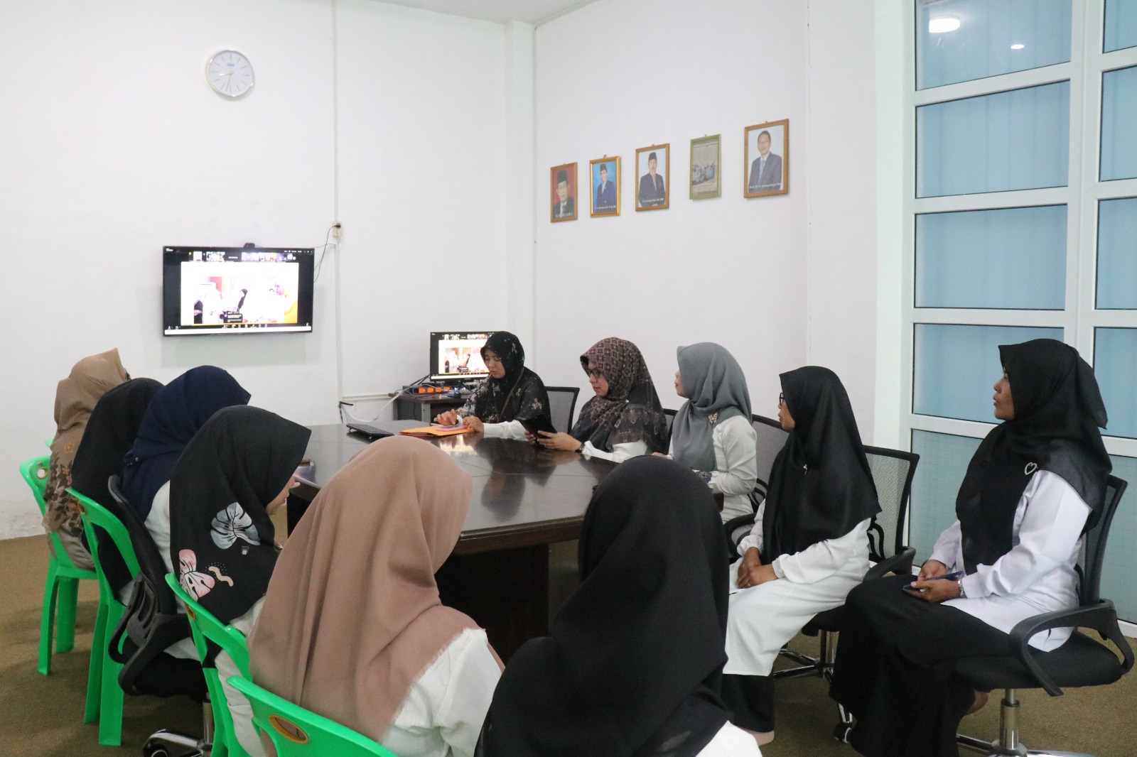 DWP STAIN Bengkalis Hadiri Pengajian Bulanan Dharma Wanita Persatuan Kementerian Agama RI Melalui Zoom Meeting