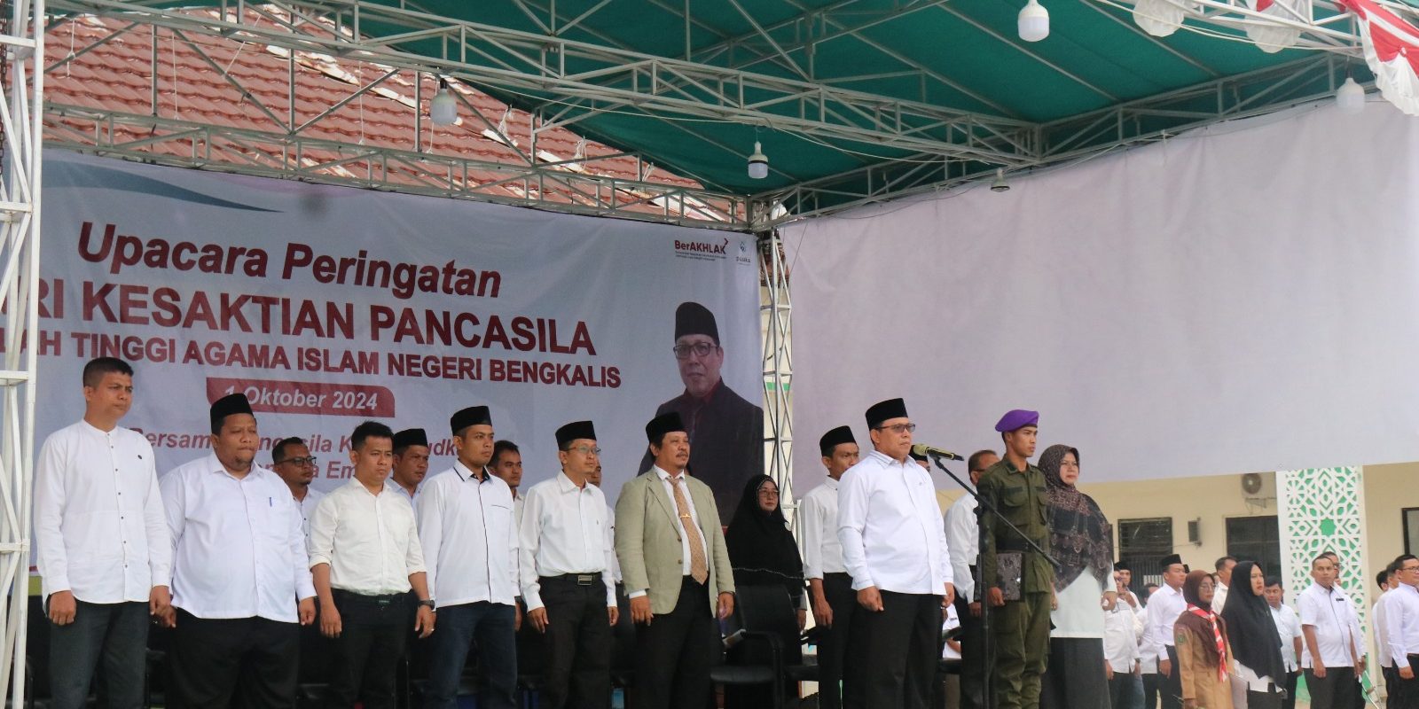 STAIN Bengkalis Gelar Upacara Peringatan Hari Kesaktian Pancasila Tahun 2024 (5)