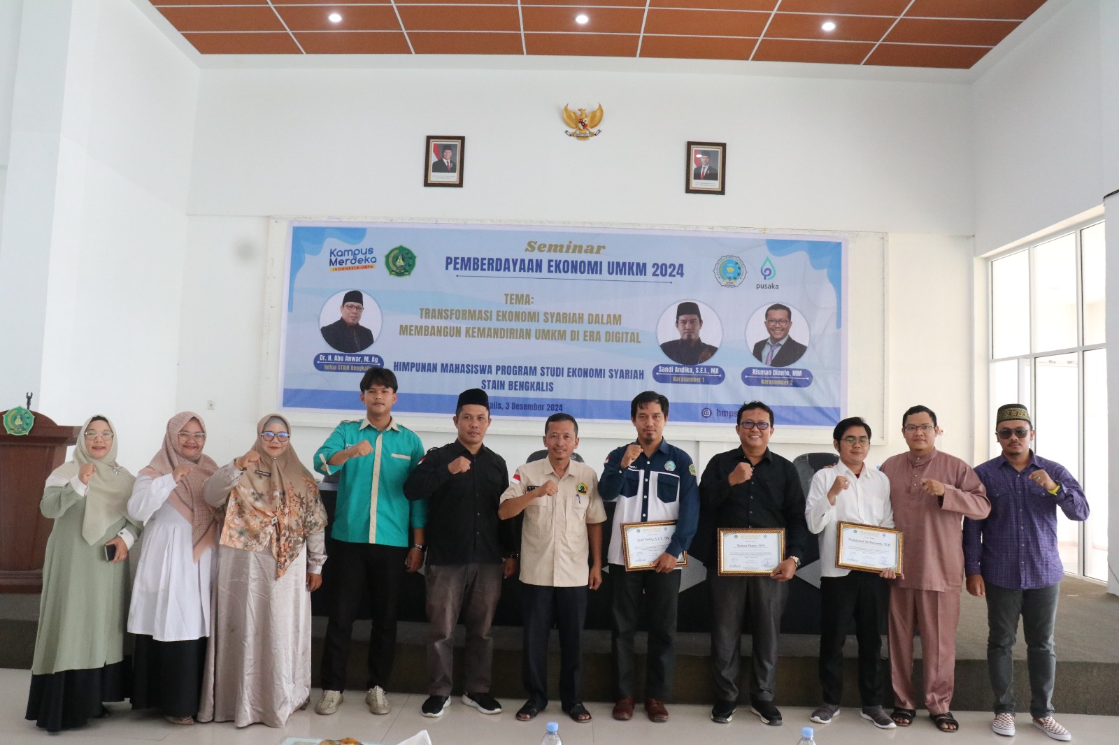 HMPS Ekonomi Syariah Taja Seminar Pemberdayaan Ekonomi UMKM Tahun 2024 (1)
