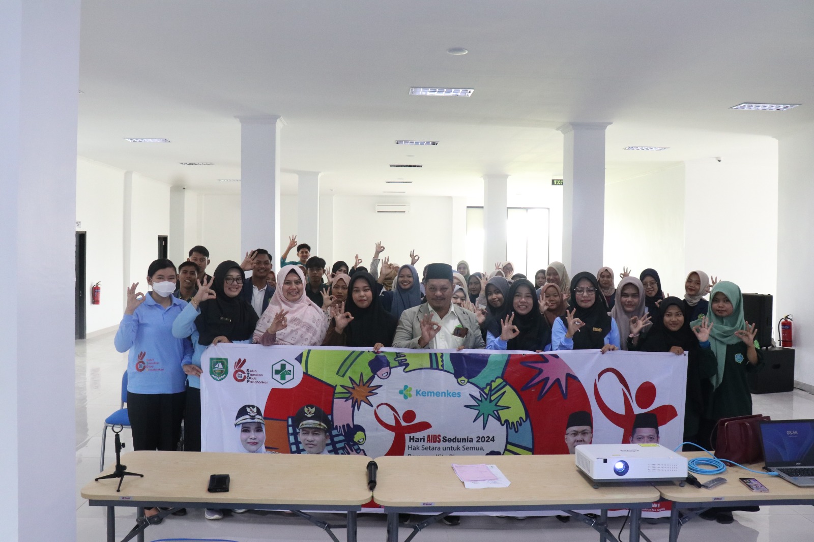 Hadir di STAIN Bengkalis, UPT Puskesmas Bengkalis Taja Sosialisasi IMS dan HIVAIDS kepada Mahasiswa (3)