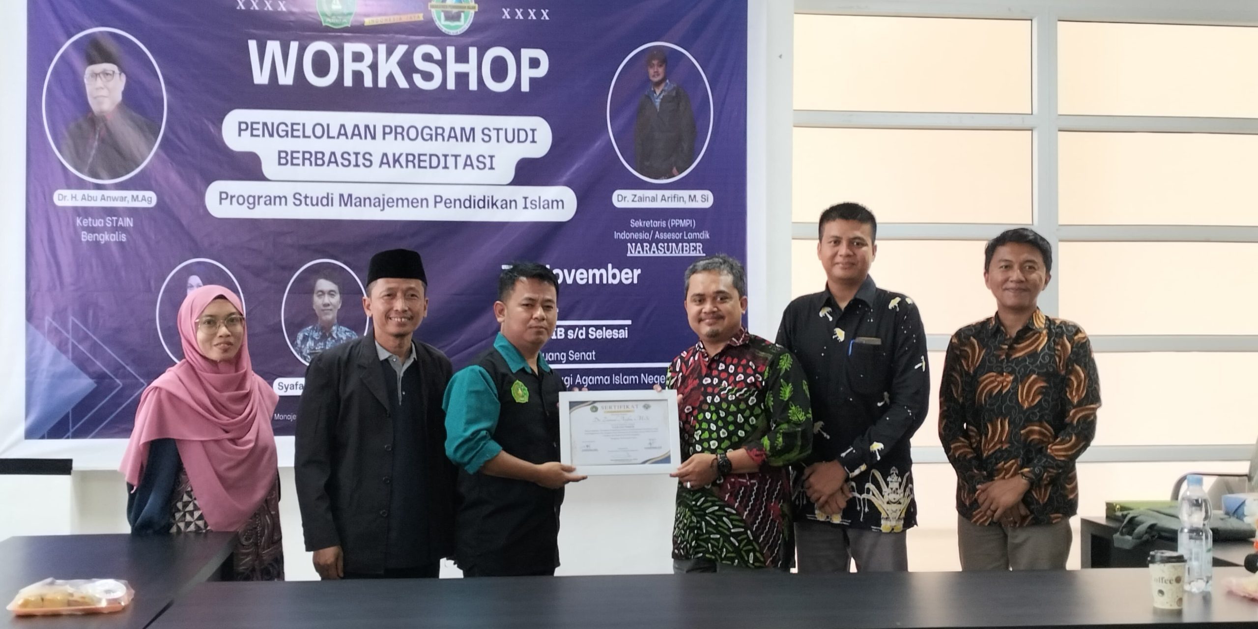 Prodi MPI STAIN Bengkalis Taja Workshop Pengelolaan Program Studi Berbasis Akreditasi (1)