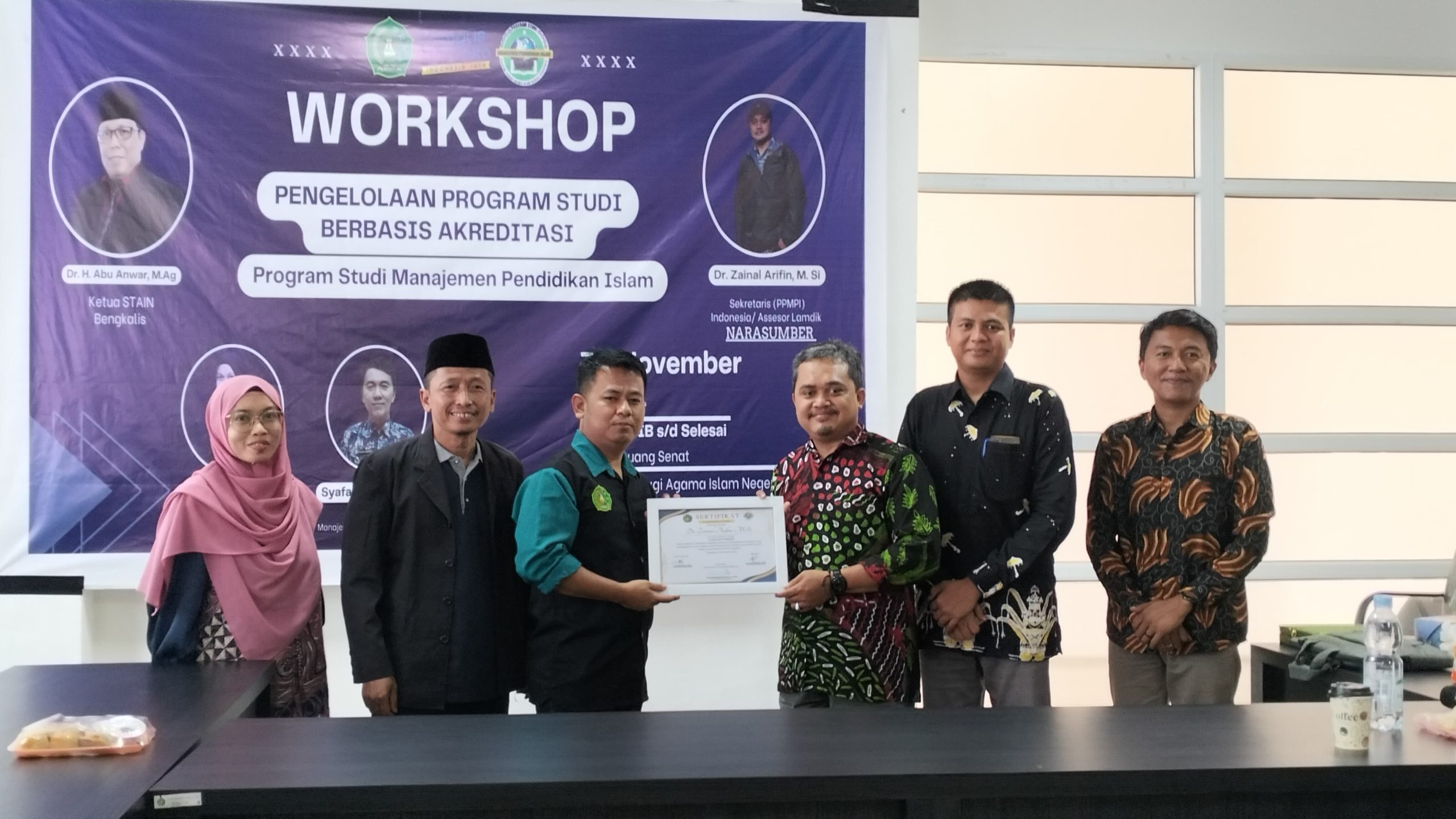 Prodi MPI STAIN Bengkalis Taja Workshop Pengelolaan Program Studi Berbasis Akreditasi (1)