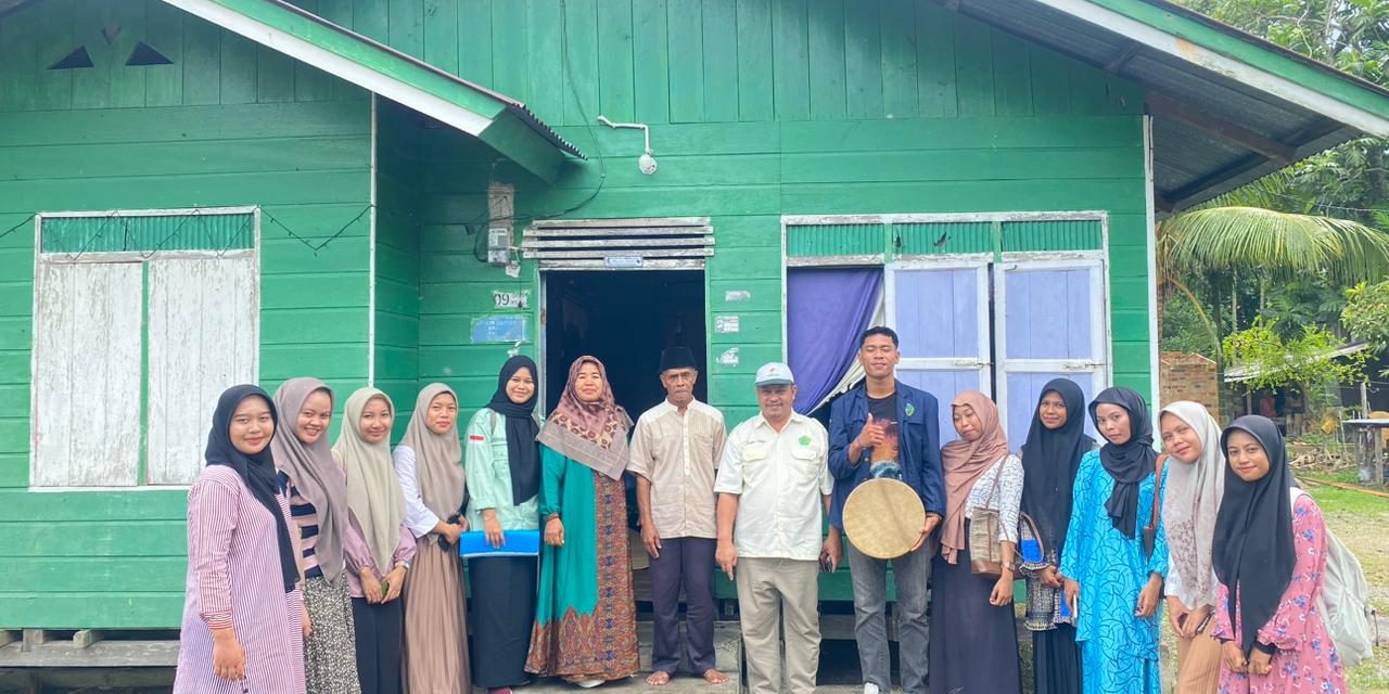 Prodi Sosiologi Agama STAIN Bengkalis Lakukan Kunjungan Lapangan Pengayaan Budaya Melayu Group Kompang Remaja Masjid di Desa Prapat Tunggal Bengkalis (1)