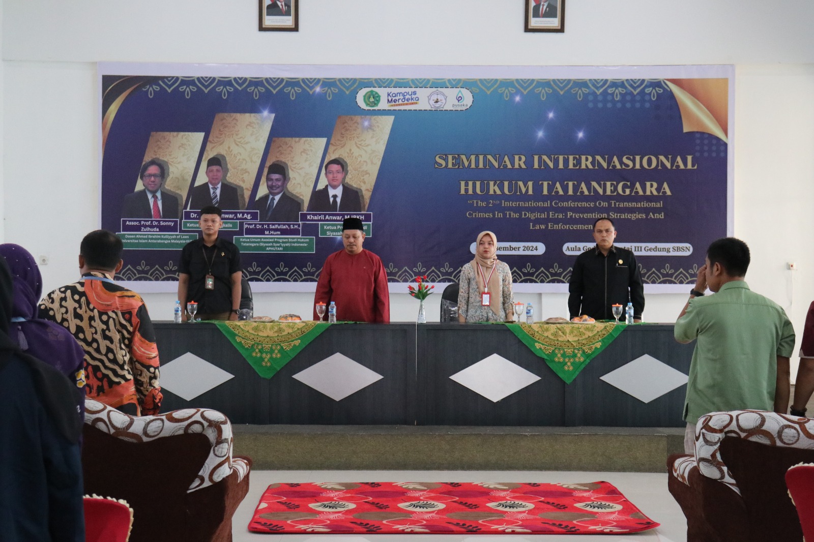 Seminar Internasional Prodi Siyasah Syar’iyyah, Prevention Strategies and Law Enforcement (1)