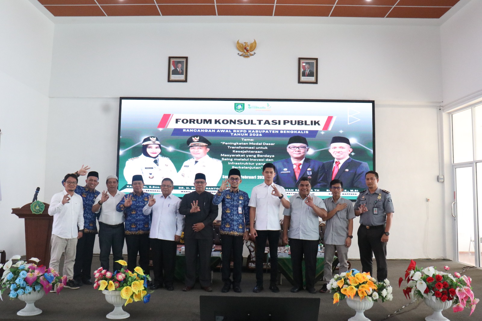 Ketua STAIN Bengkalis Hadiri Forum Konsultasi Publik Ranwal RPD Tahun 2026 (1)