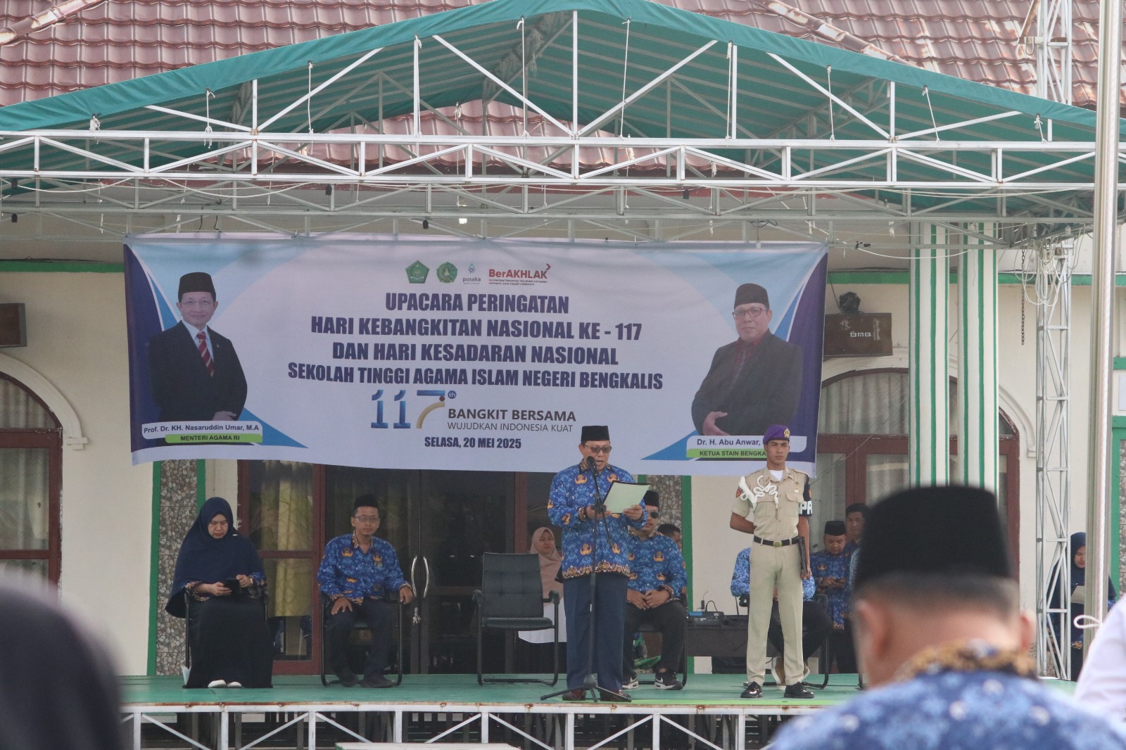 STAIN Bengkalis Gelar Upacara Peringatan Hari Kebangkitan Nasional ke-117 dan Hari Kesadaran Nasional (3)