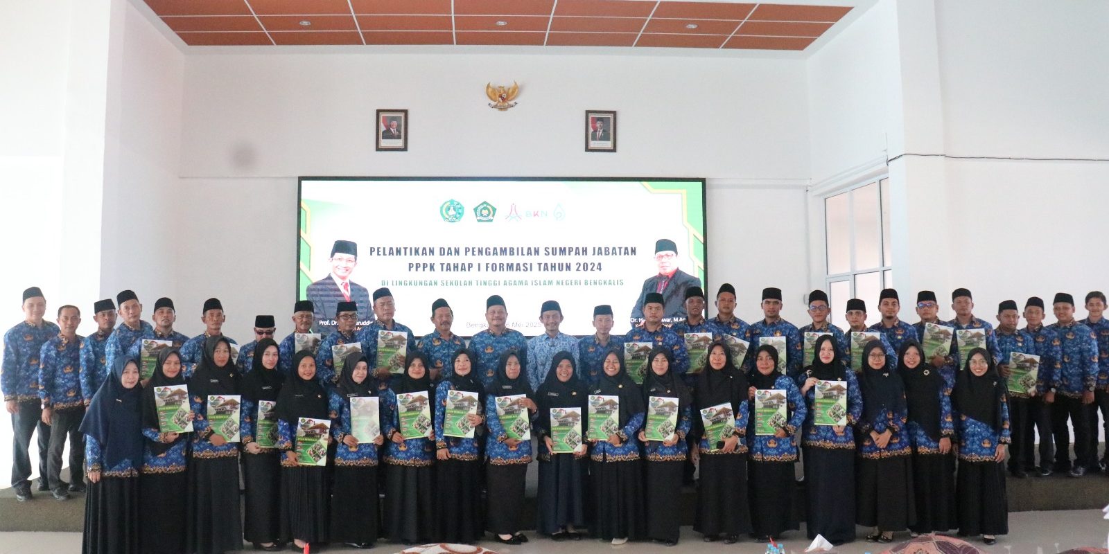 Tahniah! 30 PPPK Tahap I Formasi Tahun 2024 STAIN Bengkalis Resmi Dilantik (1)