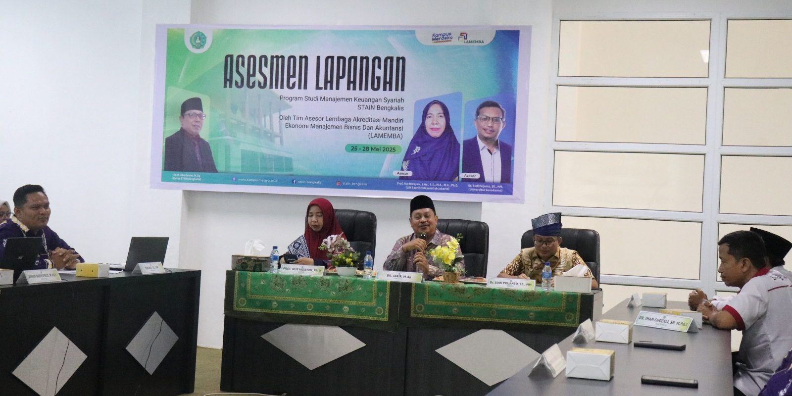 Tim Asesor Lamemba Lakukan Asesmen Lapangan Program Studi Manajemen Keuangan Syariah STAIN Bengkalis (3)