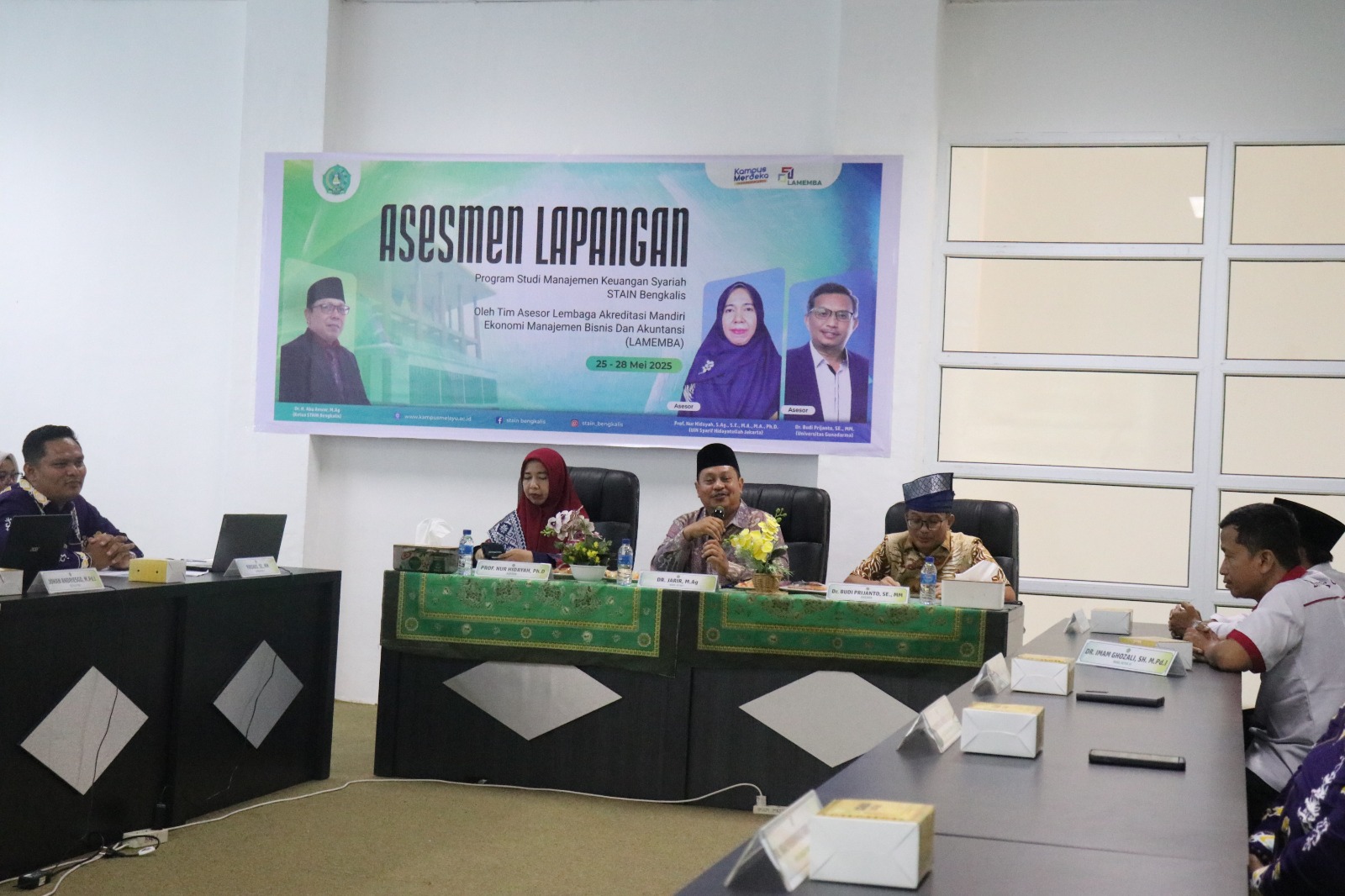 Tim Asesor Lamemba Lakukan Asesmen Lapangan Program Studi Manajemen Keuangan Syariah STAIN Bengkalis (3)