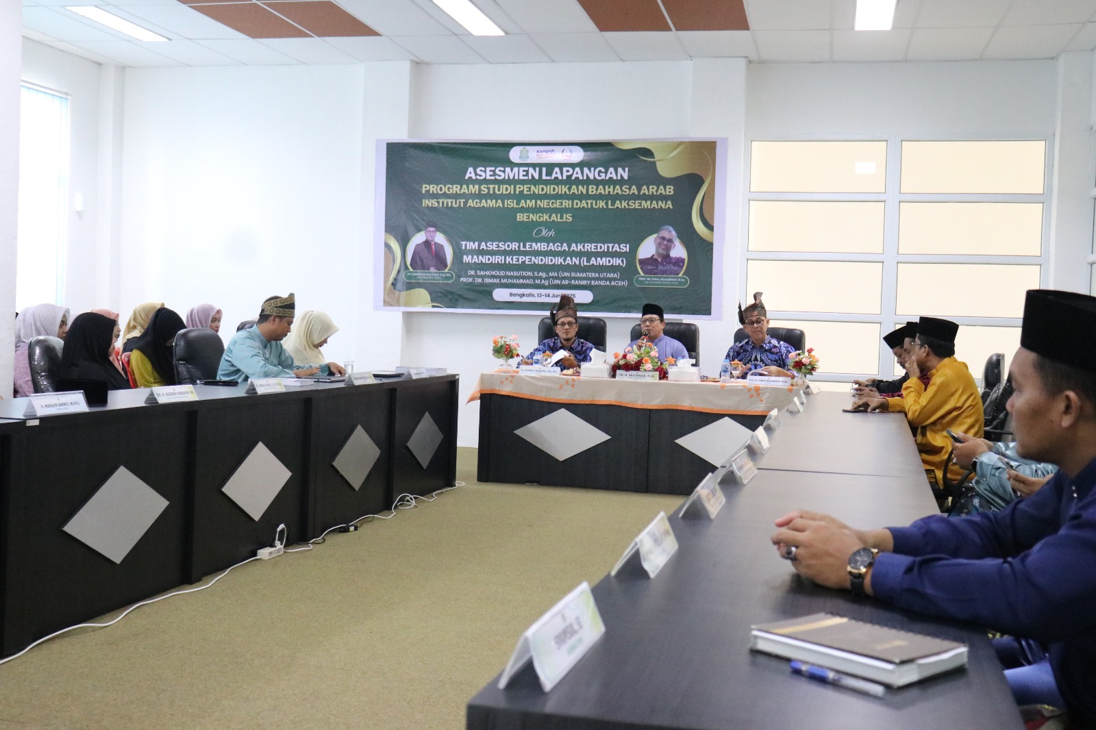 Tim Asesor LAMDIK Lakukan Asesmen Lapangan Program Studi Bahasa Arab IAIN Datuk Laksemana Bengkalis (3)