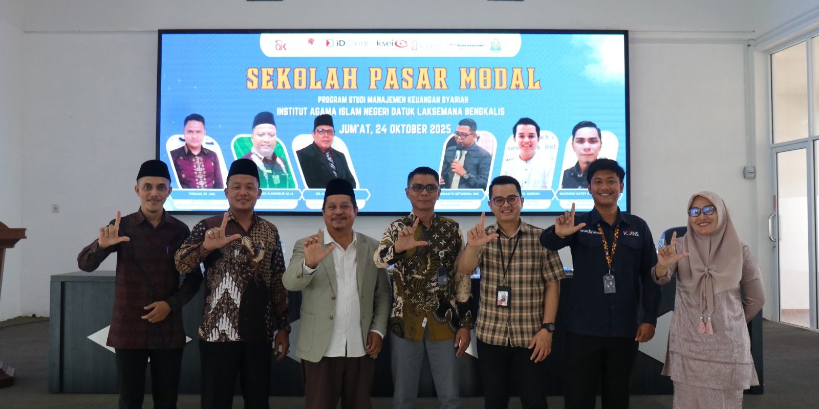 Belajar Bersama Praktisi, Mahasiswa Manajemen Keuangan Syariah IAIN Bengkalis Pelajari Dunia Pasar Modal (3)