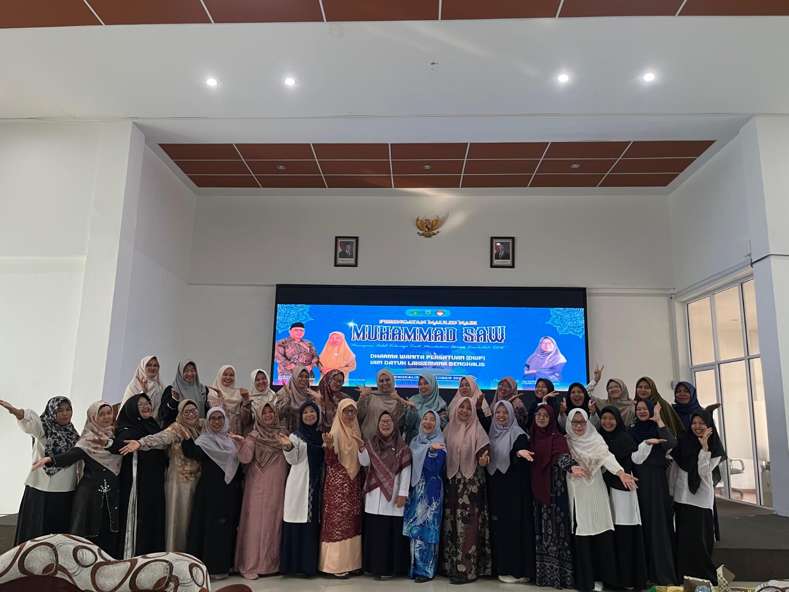 DWP IAIN Datuk Laksemana Bengkalis Gelar Peringatan Maulid Nabi Muhammad SAW 1447 H