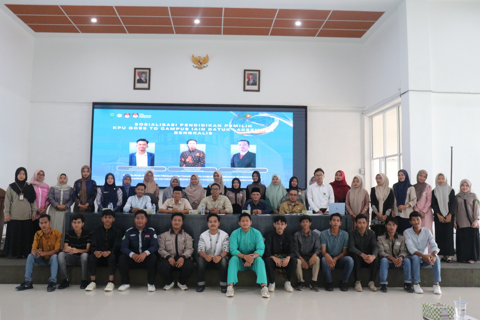 Edukasi Mahasiswa IAIN Bengkalis, KPU Gelar Sosialisasi Goes To Campus