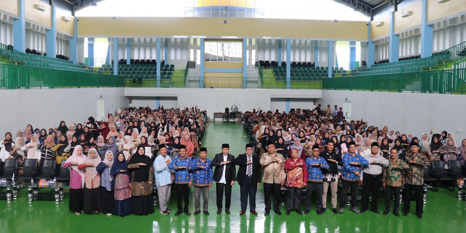 IAIN Datuk Laksemana Bengalis Lakukan Penguatan Moderasi Beragama Kepada Mahasiswa Baru