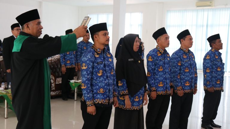 IAIN Datuk Laksemana Bengkalis Lantik 5 ASN PPPK Tahap II Nonoptimalisasi, berharap tingkatkan kinerja demi kemajuan Instansi