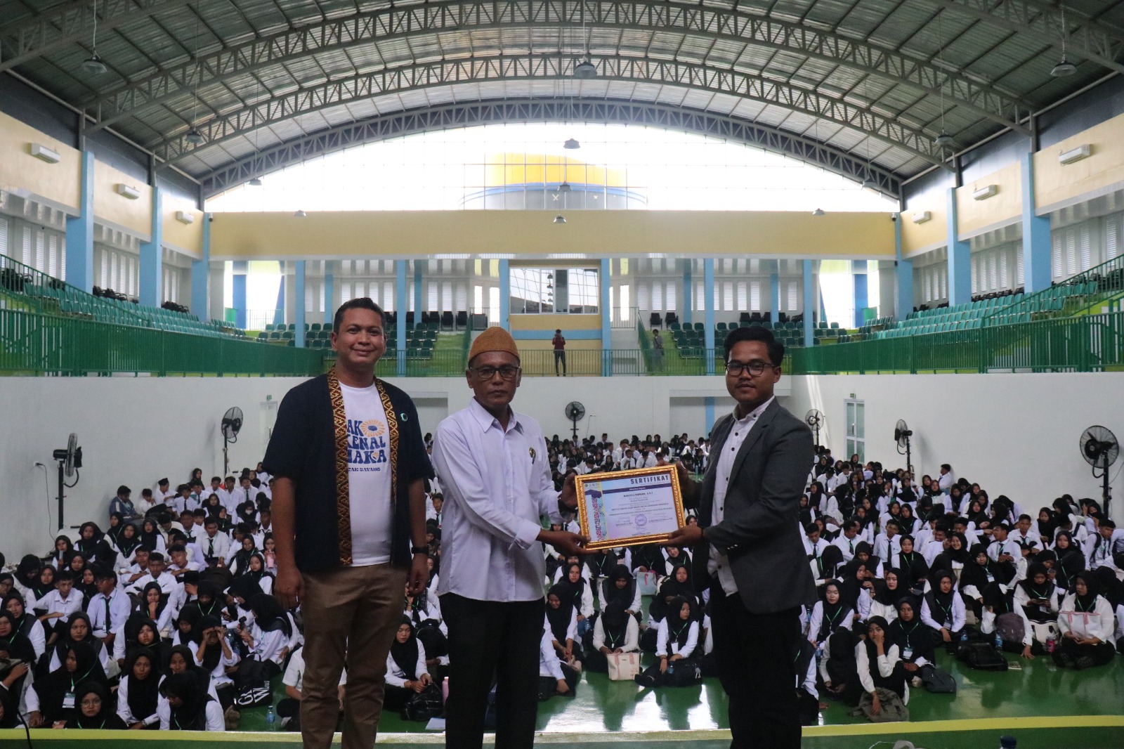 LAM Ajarkan Nilai Moderasi dalam Tunjuk Ajar Melayu pada Acara PBAK IAIN Bengkalis