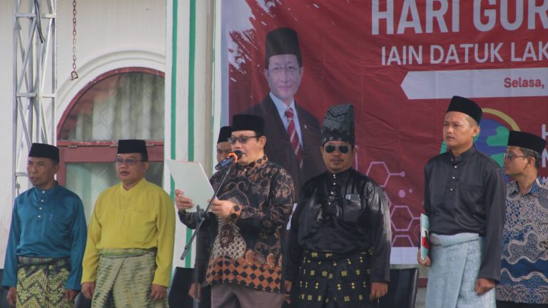 Apel Peringati Hari Guru, Sivitas Akademika IAIN Datuk Laksemana Bengkalis Mengenang Jasa Para Guru (3)