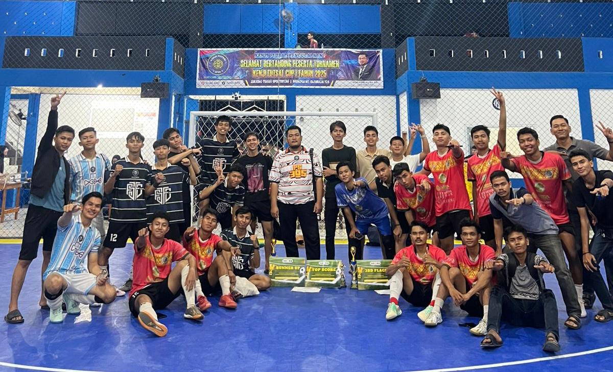 Dua Tim Futsal IAIN Datuk Laksemana Bengkalis Sabet Dua Gelar Juara di HIMANIA Futsal Kampus Riau Cup