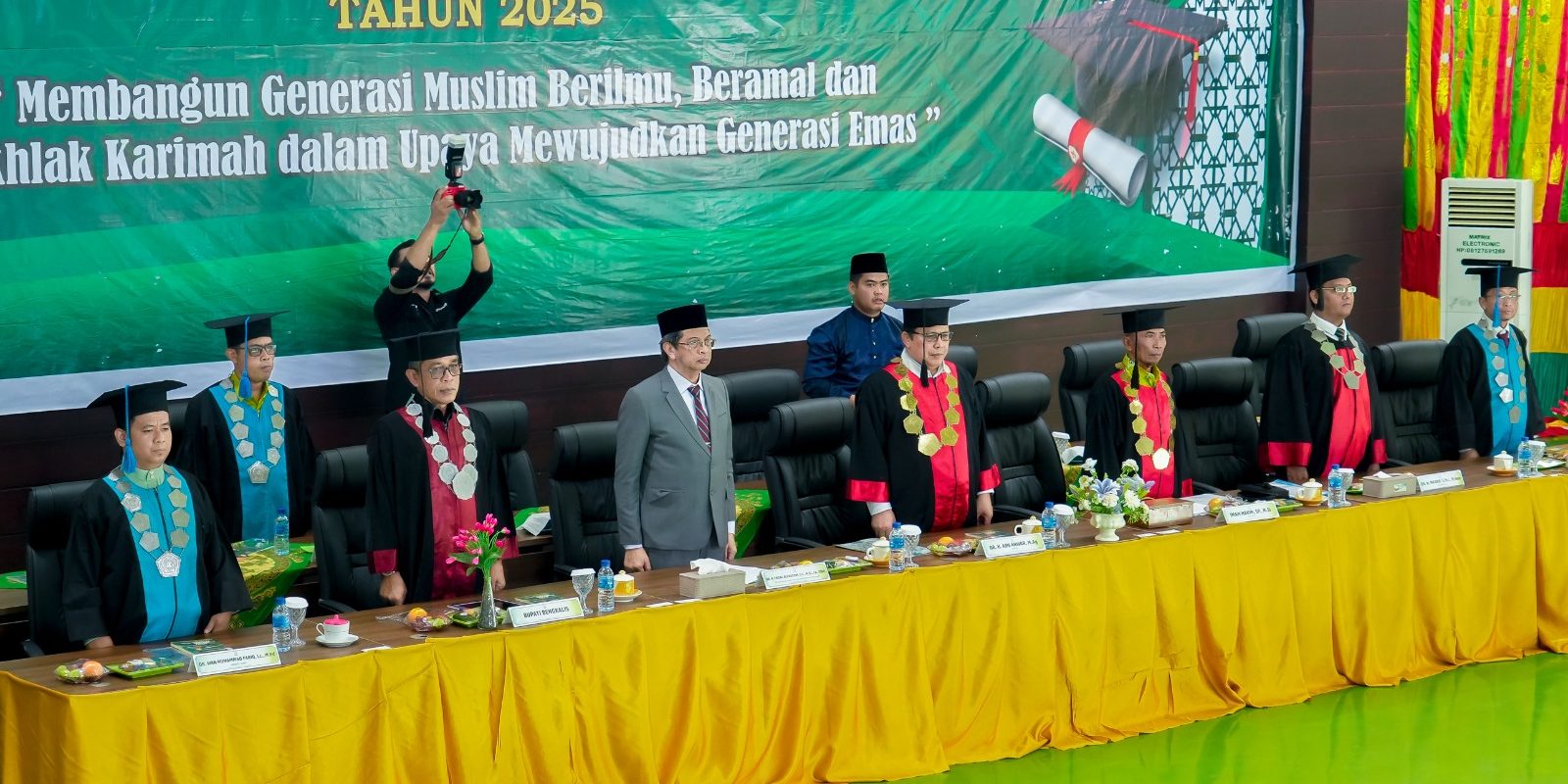 IAIN Datuk Laksemana Bengkalis Gelar Sidang Senat Terbuka Wisuda Sarjana Angkatan IXII Tahun 2025