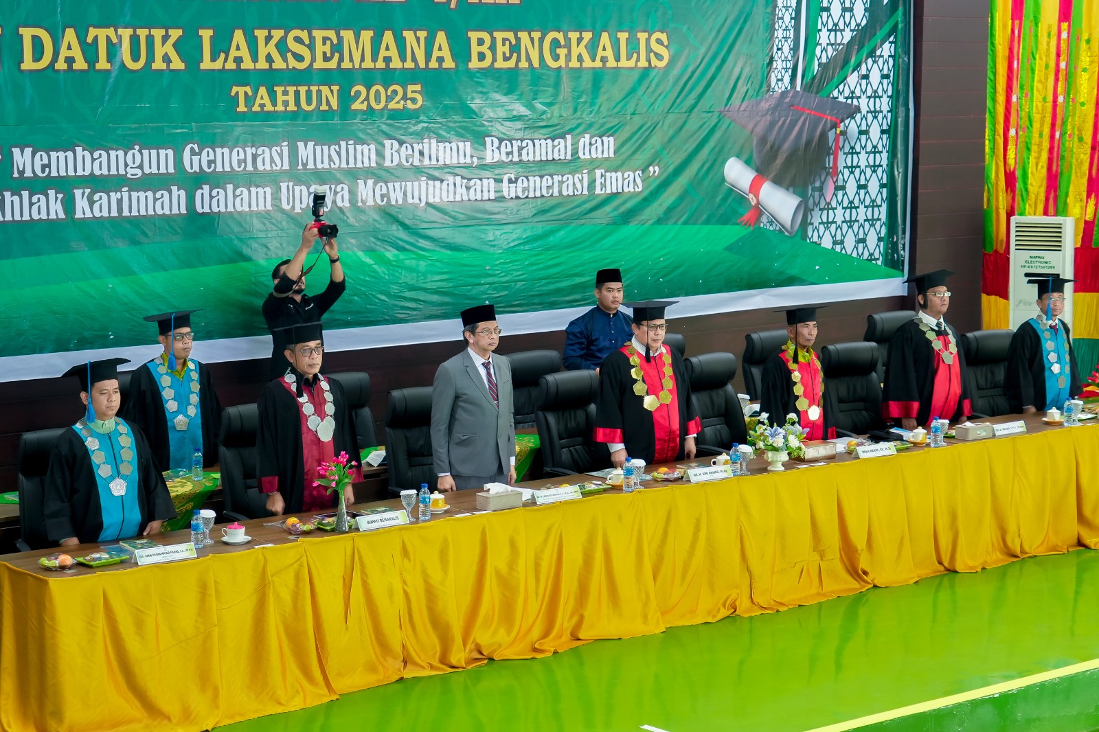 IAIN Datuk Laksemana Bengkalis Gelar Sidang Senat Terbuka Wisuda Sarjana Angkatan IXII Tahun 2025
