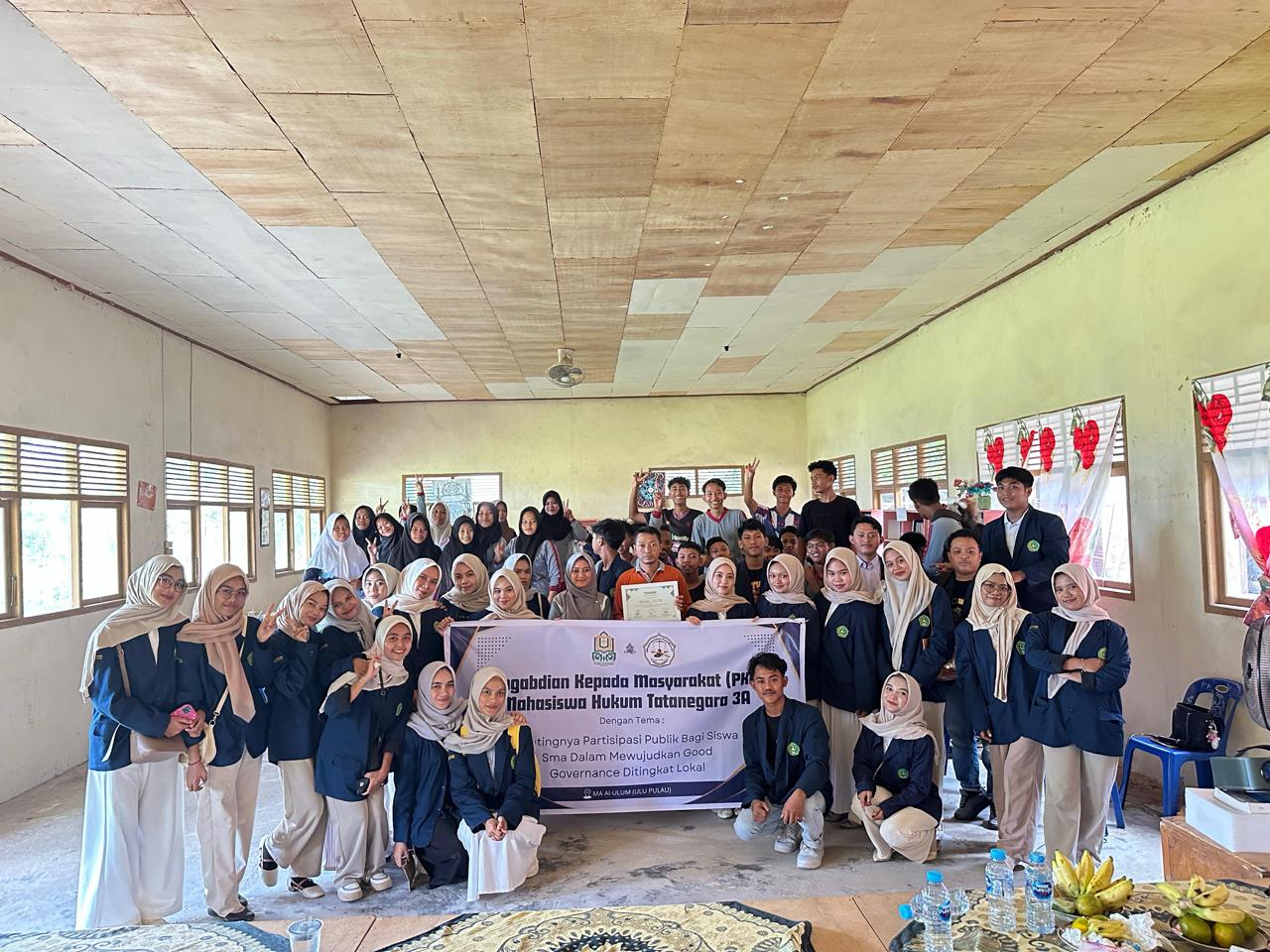 Prodi Hukum Tata Negara IAIN Datuk Laksemana Bengkalis Lakukan Pengabdian Kepada Masyarakat di MA Al-Ulum Bengkalis