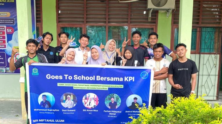 Mahasiswa KPI IAIN Bengkalis Gelar Pelatihan Personal Branding di MA Miftahul Ulum (2)