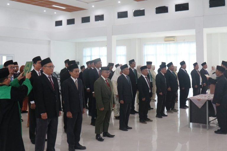 Tahniah! Rektor IAIN Datuk Laksemana Bengkalis Lantik 53 Pejabat Struktural Akademik Periode 2026–2027 (3)