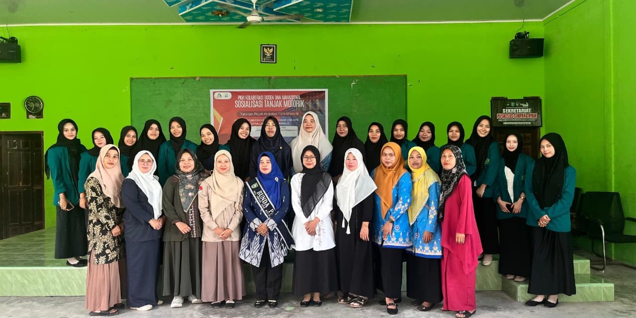 Melalui PKM, Dosen dan Mahasiswa PIAUD IAIN Datuk Laksemana Bengkalis Kenalkan Konsep Tanjak Motorik bagi Anak Usia Dini (1)
