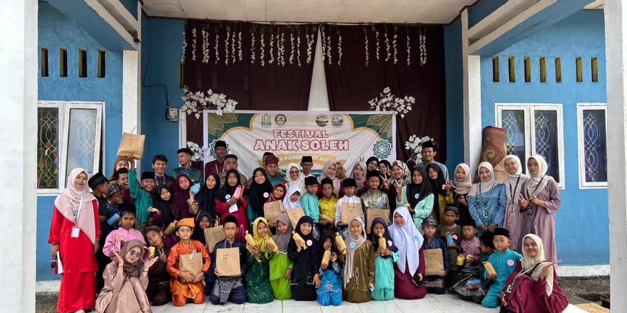 Festival Anak Sholeh Semarakkan Desa Pangkalan Balai, Mahasiswa KKN IAIN Datuk Laksemana Bengkalis Dorong Generasi Islami (1)